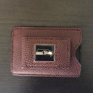 Leather Seahawks men’s/ boys wallet